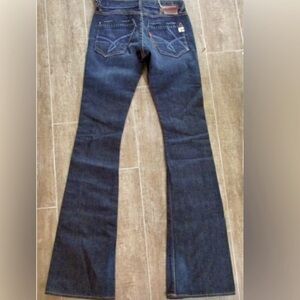NEW $165 UNION * LOVER Jeans 25 x 35" X-LONG Inseam Low Rise Bootcut 💯AUTHENTIC